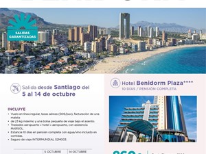 BENIDORM EN OCTUBRE