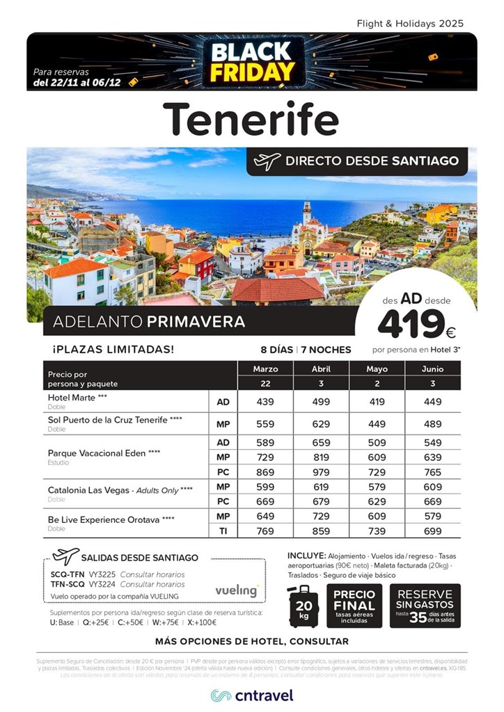 BLACK FRIDAY TENERIFE