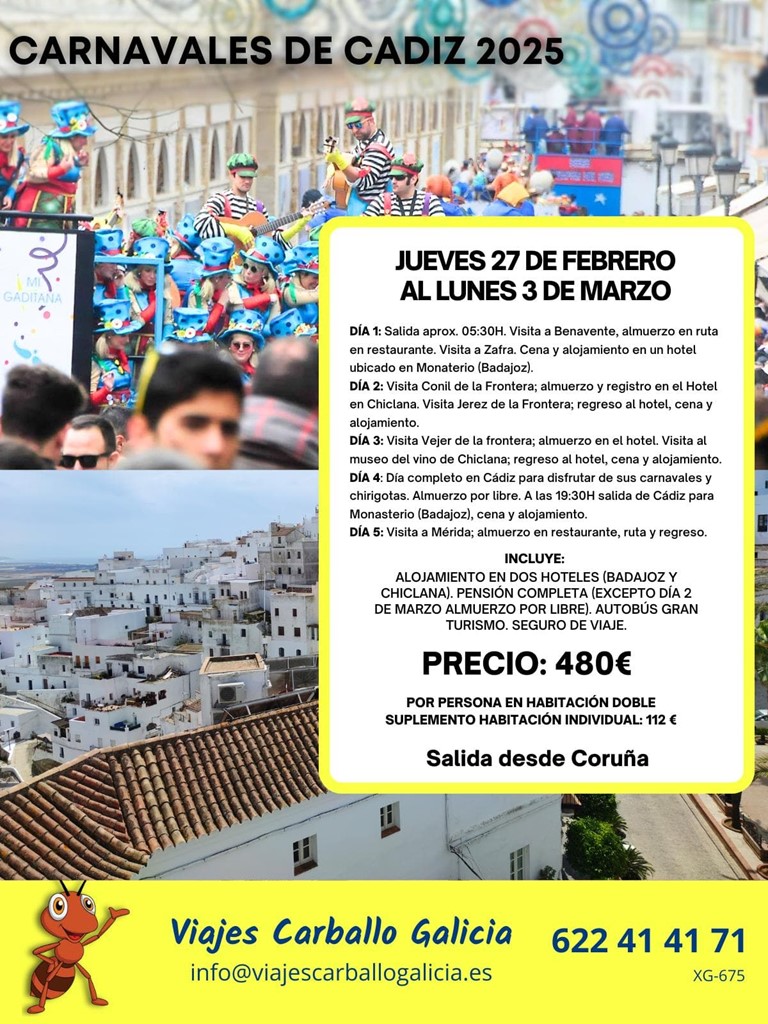 Carnavales de Cádiz 2025