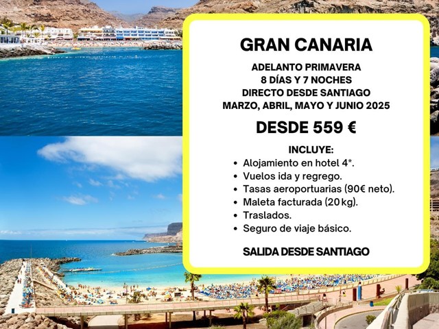  Gran Canaria desde Santiago