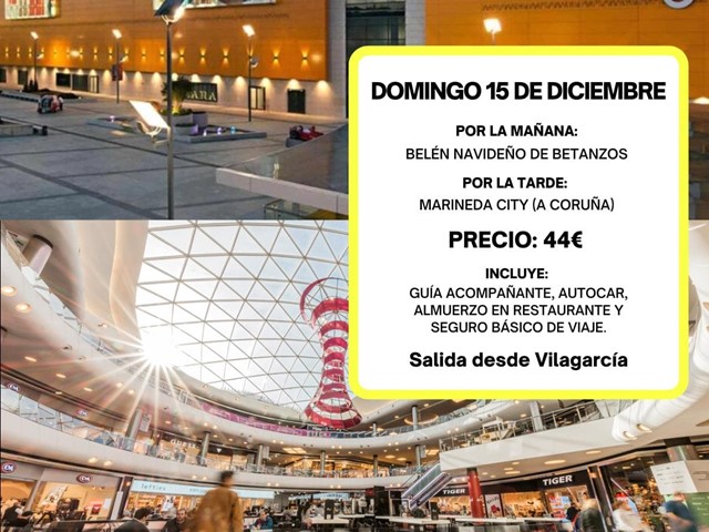 Visita al Marineda City en A Coruña